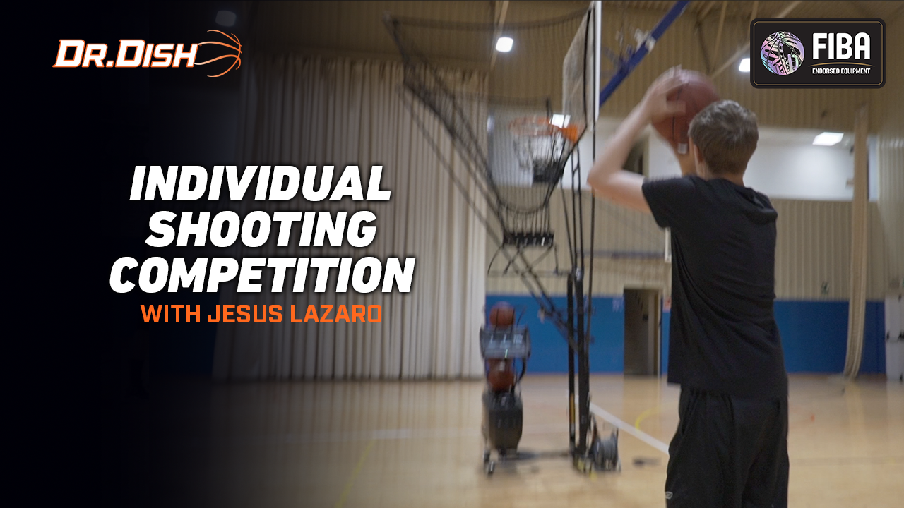 Basketball Drills Individual Shooting Competition with Jesus Lazard